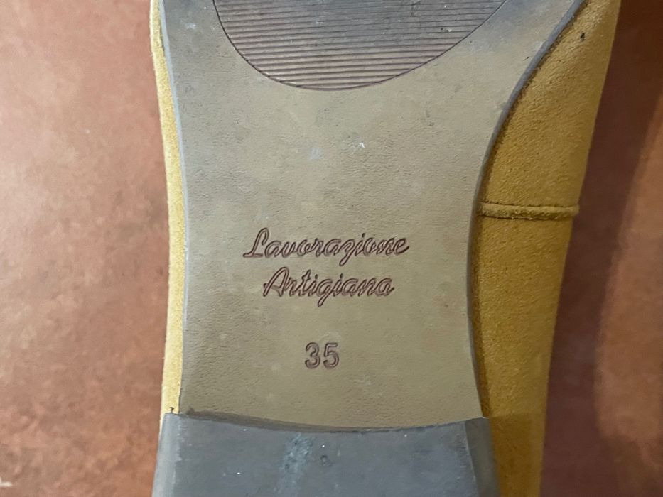Balerini din piele naturala Lasocki