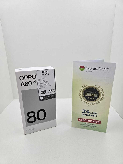 Oppo A80 5G (Ag25 Belvedere B.38751.1) - Garantie 2 Ani!