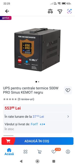 Ups pentru centrala Kemot