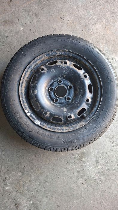 Jante + anvelope noi Strial 165/70 R14 81T M+S