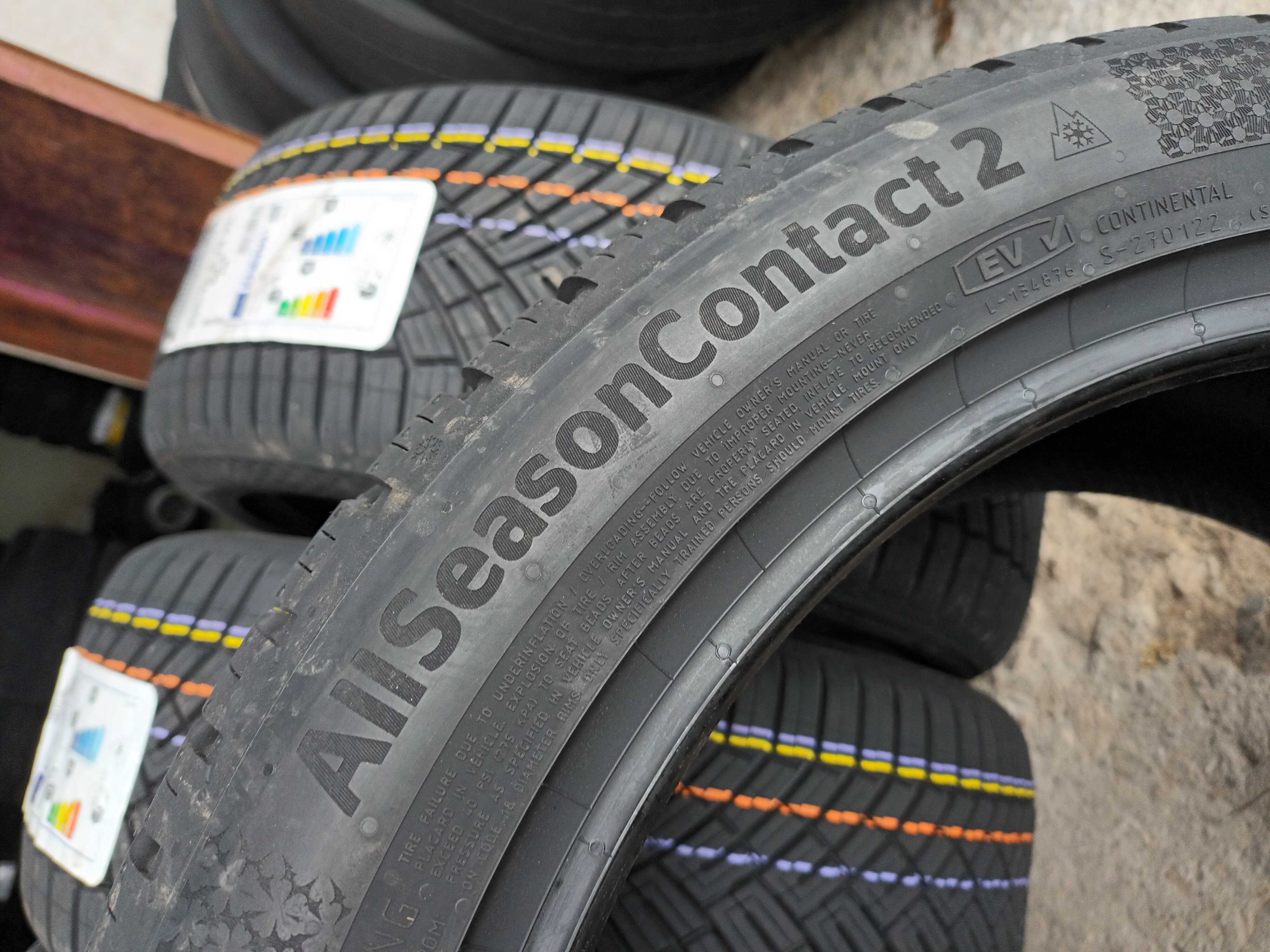 4 Нови всесезонни гуми 235/45 R18 Continental AllSeasonContac 2 EV 98Y