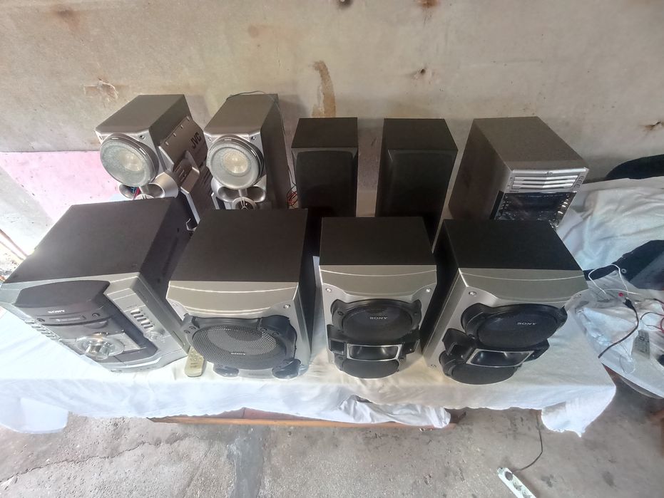 Лот Стерео системи Sony JVC