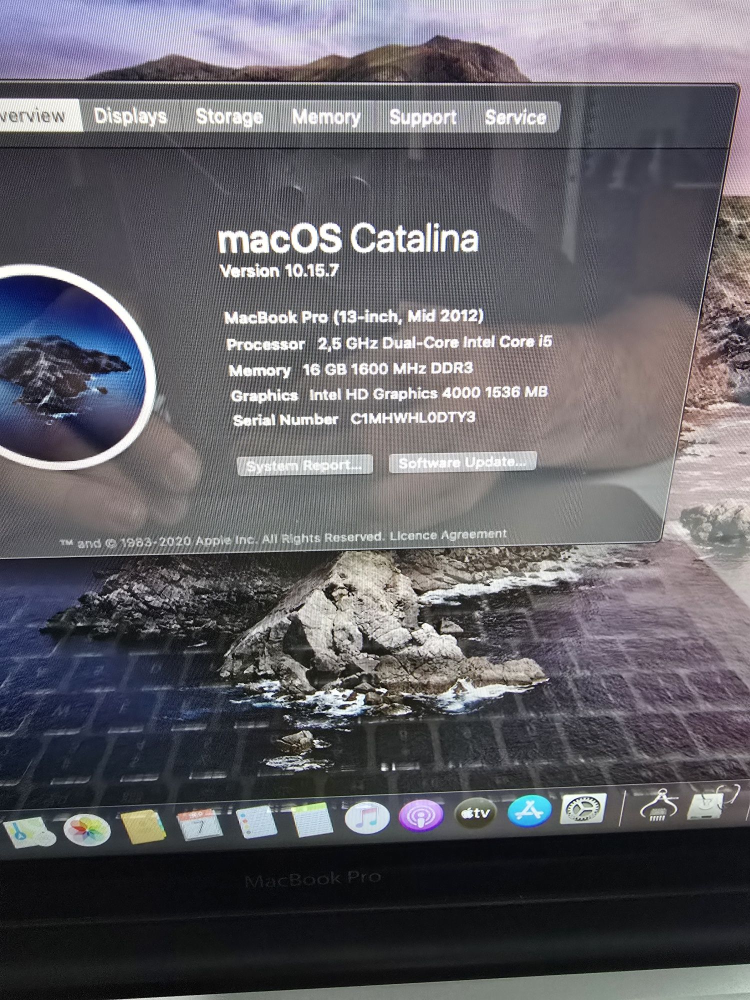 Комплект 2бр. MacBook Pro 13" mid2012