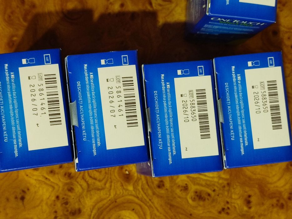 Teste glicemie one touch valabiilitate 2026