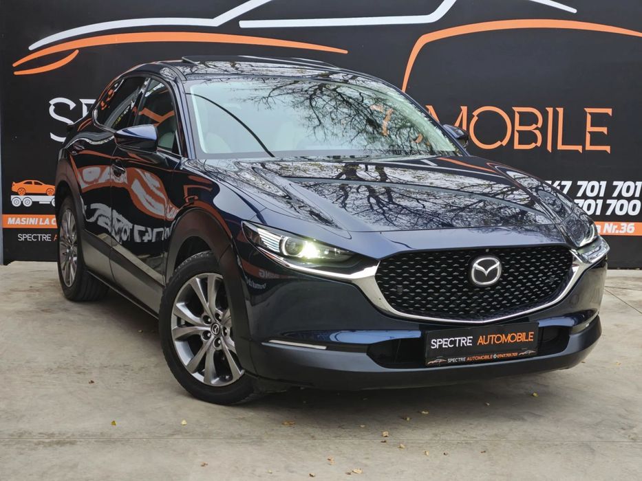 Mazda CX-30 Piele Alba//Revizie Gratuita/Nerulata Ro//Km Certificati//Garantie