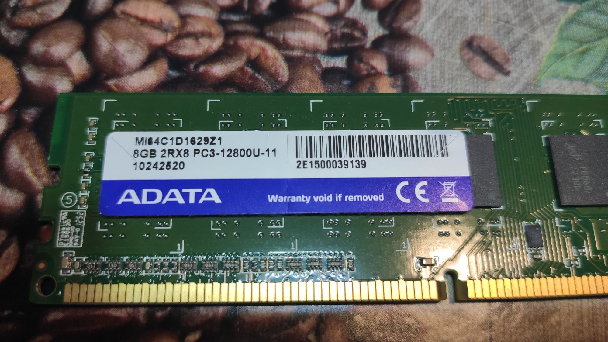 Рам памет Adata DDR3 8GB 1600 Mhz