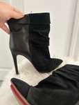 Botine MINELI BOUTIQUE, toc inalt, piele