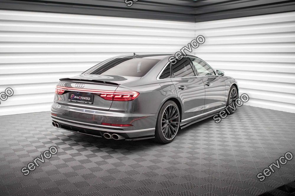 Prelungire splitter bara spate Audi S8 D5 2020- v8 - Maxton Design