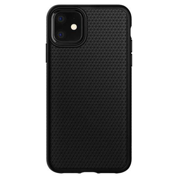 Противоударен Калъф за iPhone 11, SPIGEN Liquid Air Case,Черен