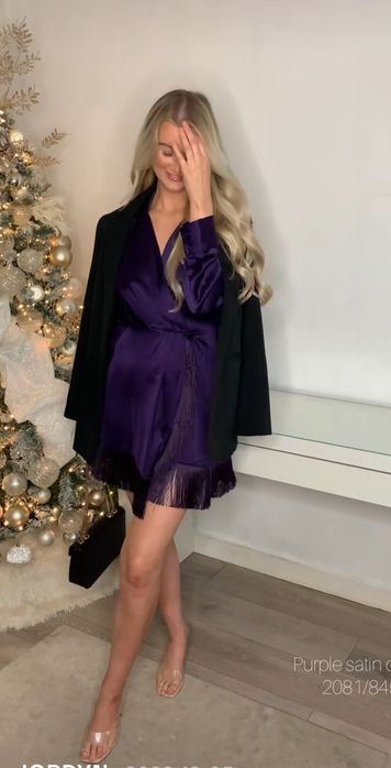 ZARA GLAMOROUS официална коприна рокля S