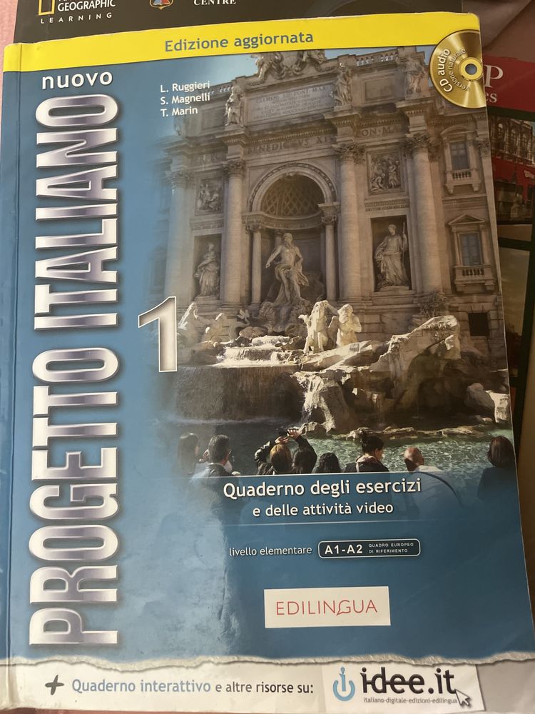Учебници по Английски и Италянски close-up и progerto italiano nuovo