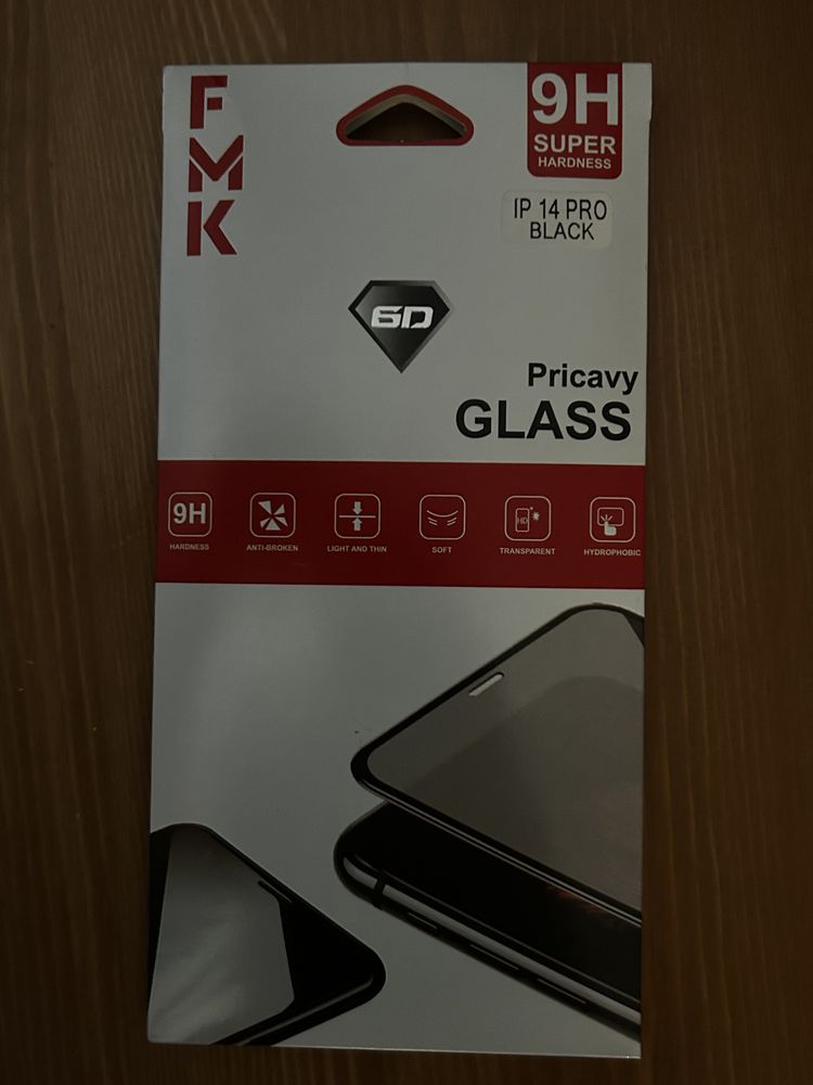 Vând folie sticla privacy pentru iPhone 14 pro