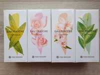 Set 4 parfumuri YVES ROCHER EAU FRAICHE Cirese Trandafir Ceai Verbina