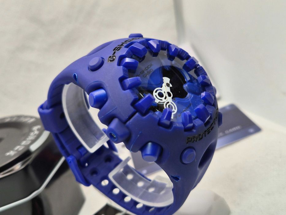 Ceas Sport Casio g shock GA-V01 albastru, Nou,Garantie 2 ani