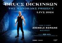 Vand 2 bilete la Concertul Bruce Dickinson The Mandrake Project
