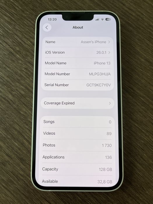Iphone 13 128GB като нов