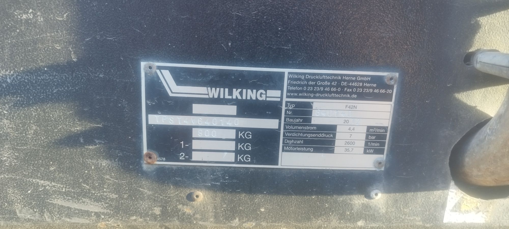 Професионален компресов Wilking F 42 N