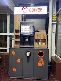 Кофе аппарат, кофейня самообслуживания, кофе с собой, вендинг