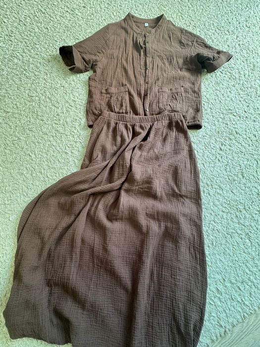 продам юбку с рубашкой муслин