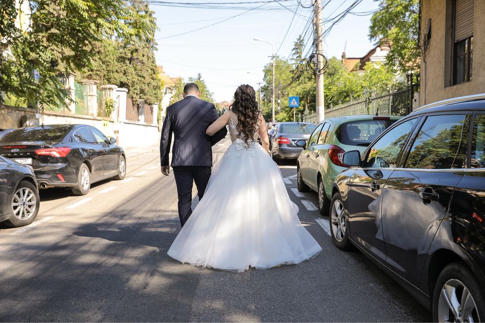 Rochie de mireasă tip prințesă