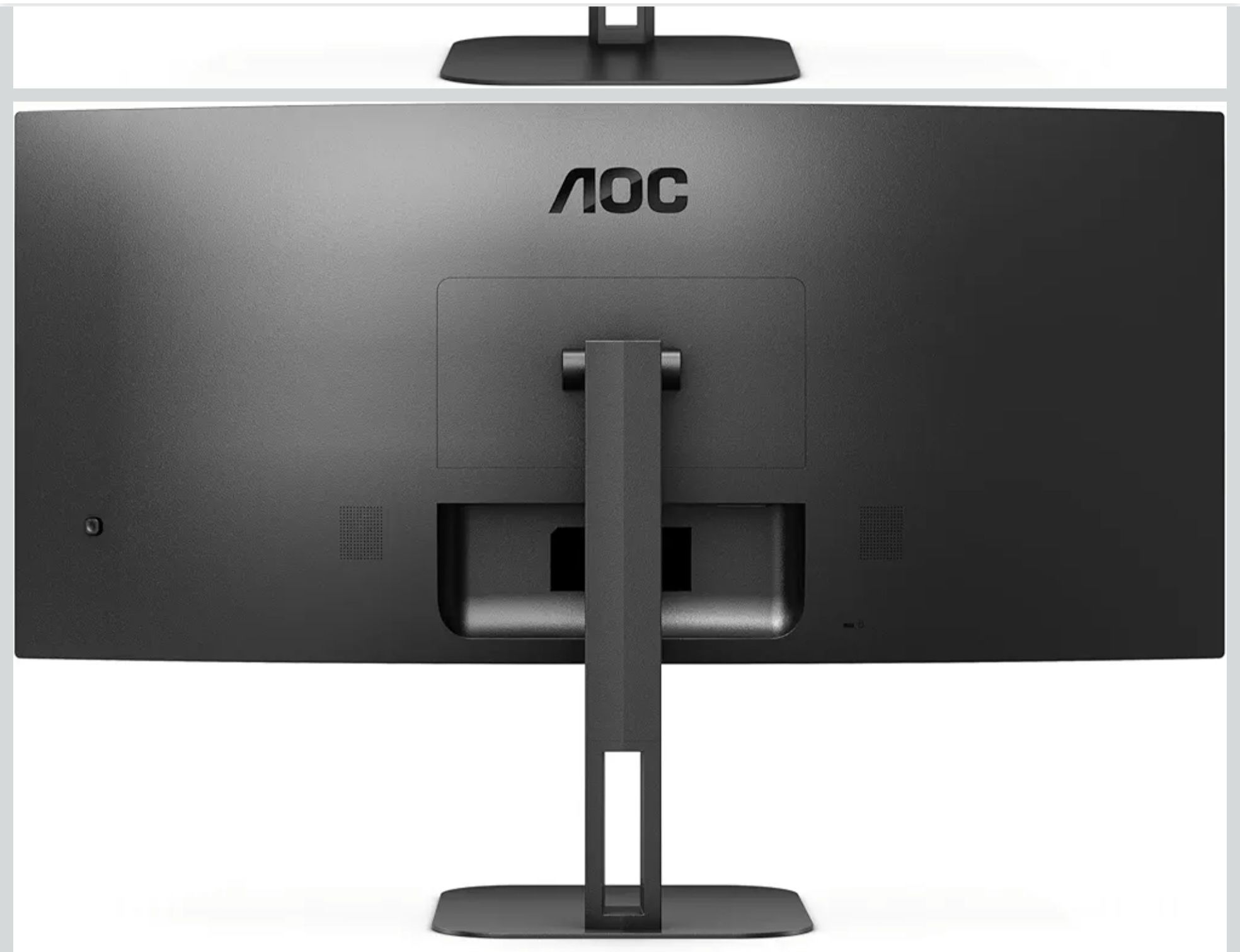 AOC CU34V5CW - 34 Inch WQHD Curved Monitor, 2 MP Webcam, Speaker,