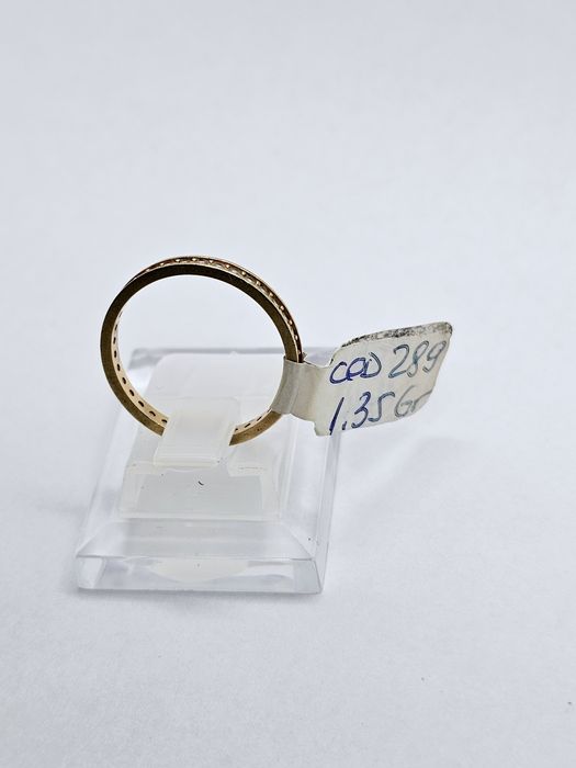 Vand inel din aur 14 k 1.35 g cod 289