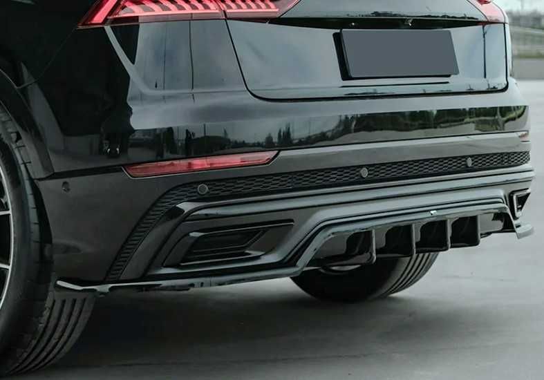 АУДИ Q8 дифузьор / audi q8 добавка за задна броня