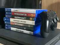 Ps4 Slim със 7 игри