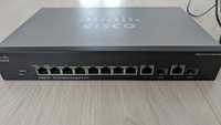 Cisco SG300-10 8х1 Gbit + SFP управляем суич