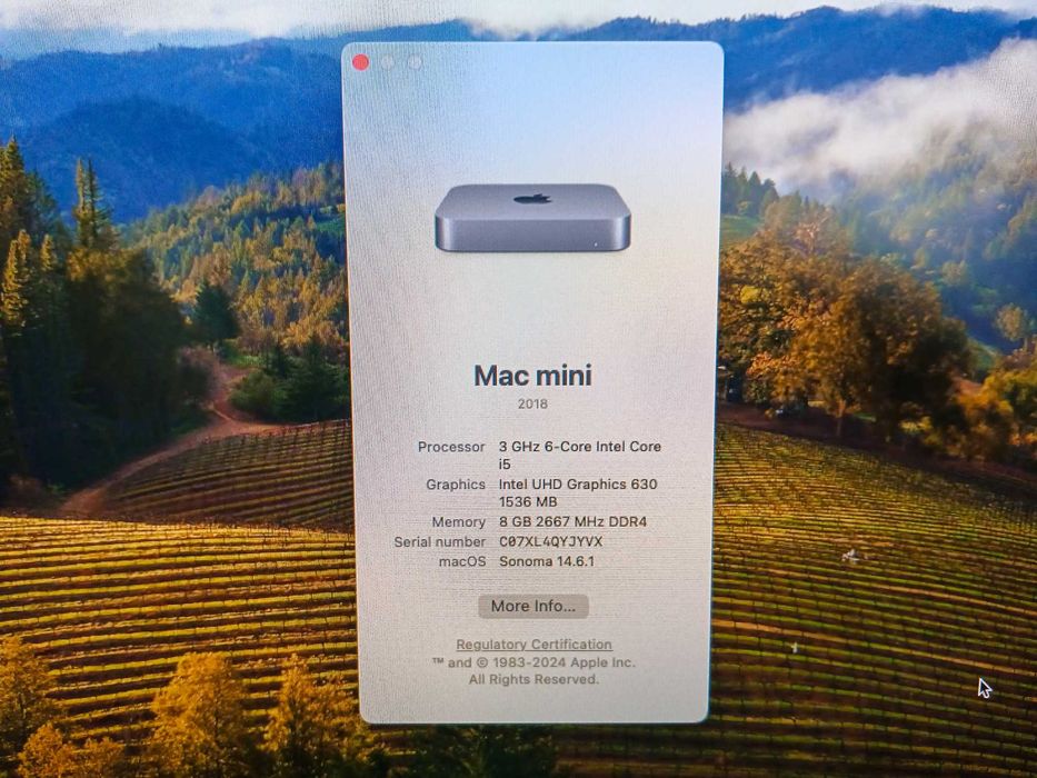 Apple Mac mini [2018] + Dock SATECHI - macOS Sequoia & Win10(bootcamp)