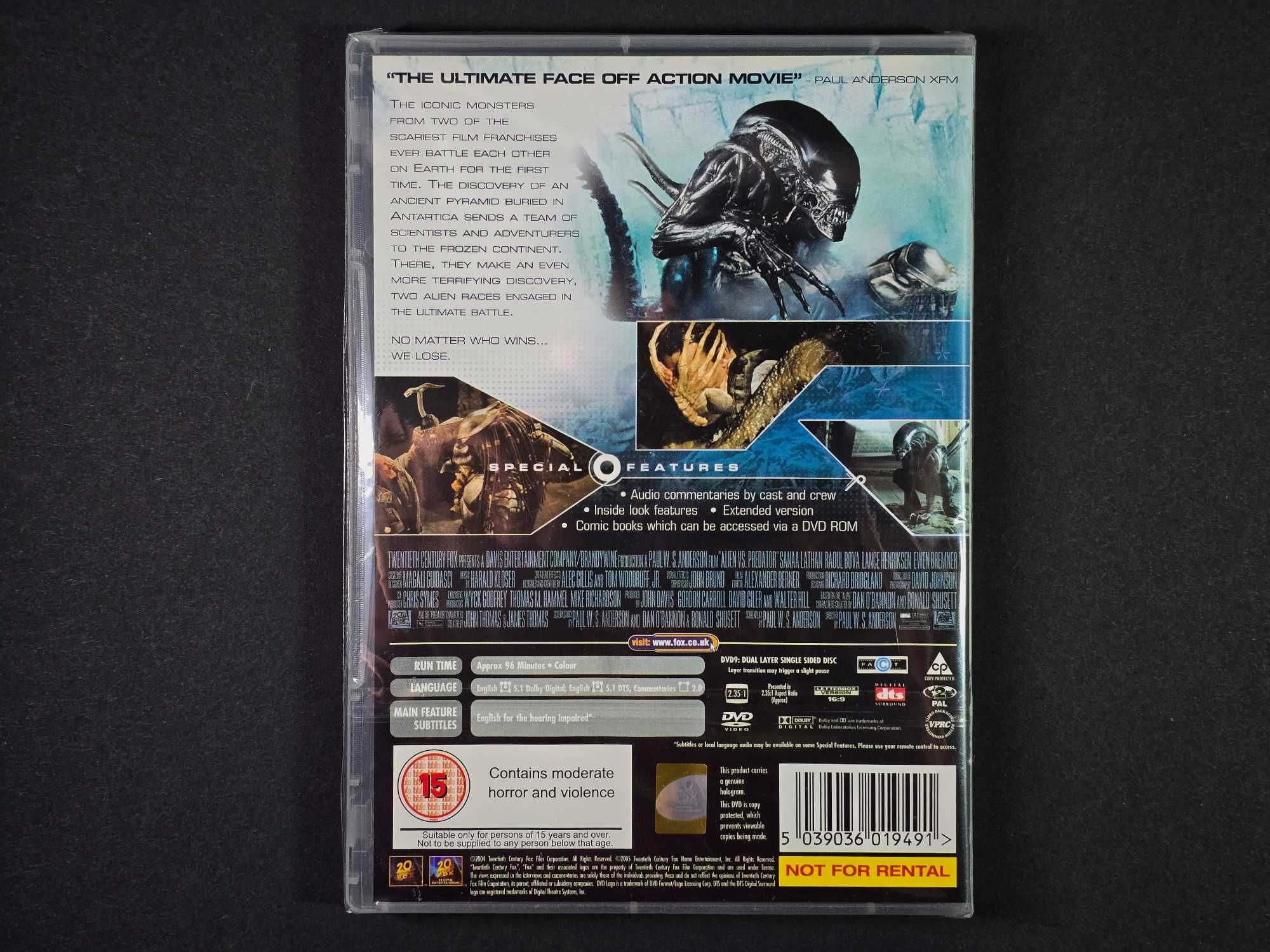 Пришълецът срещу Хищникът - 2004 (DVD)