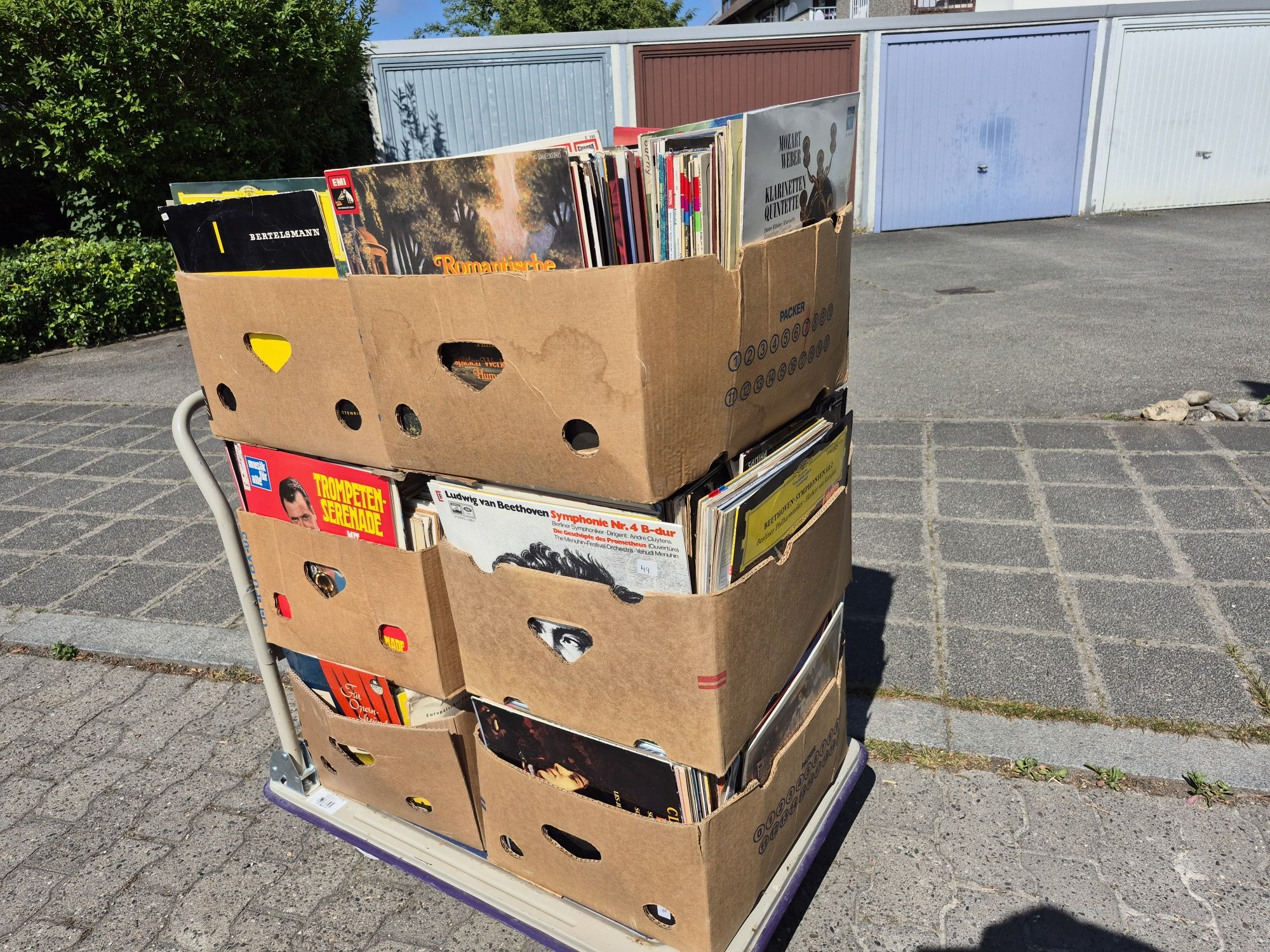Vând Lot 200 Discuri Vinil colectia Deutsche Grammophon muzica clasica