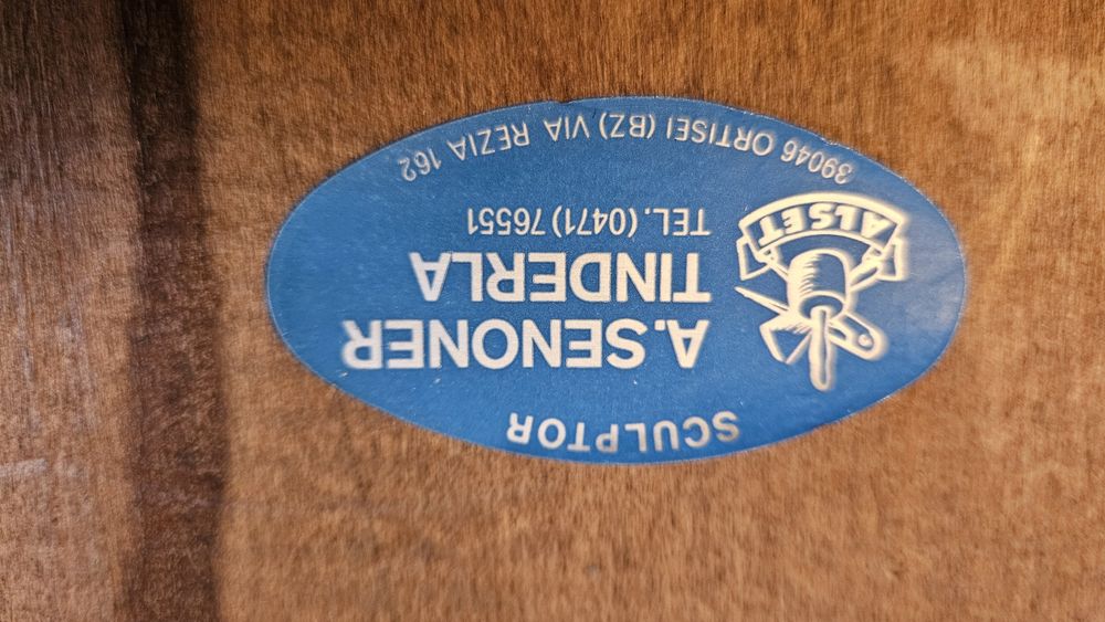 Două tablouri sculptate în lemn masiv vintage