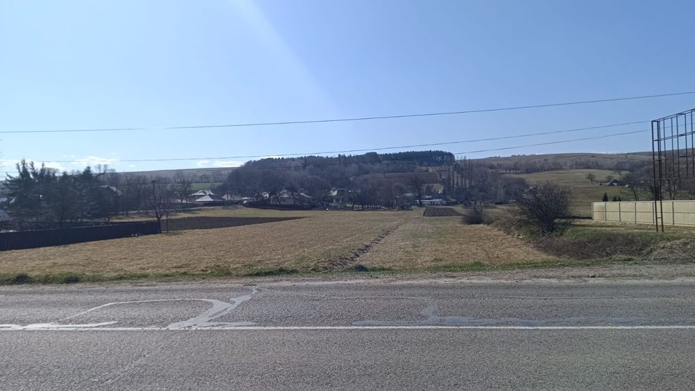 Teren Bodești intravilan la DN lângă peco Elcora 4589 mp