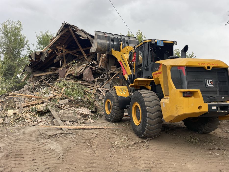 Демонтаж снос вывоз домов зданий вывоз мусора