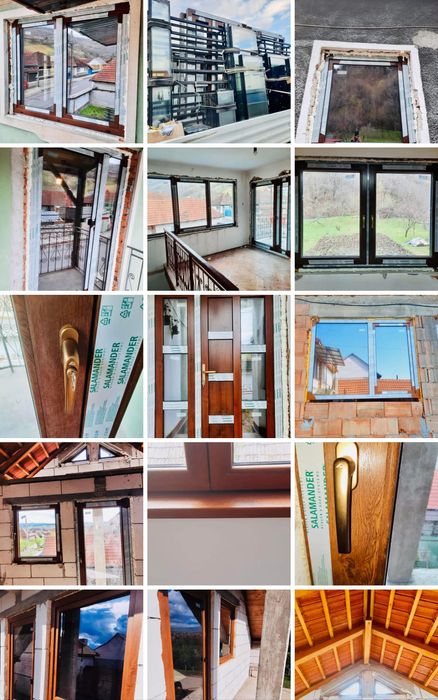 Montaj gemuri/ Usi Termopan