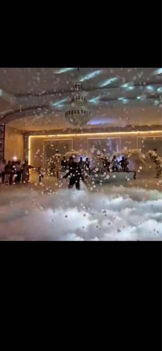 Fum greu si Masina de baloane cu fum