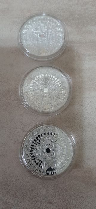 Monede argint cu Sfinți