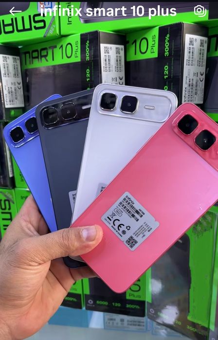 Bepul dostavka Infinix smart 10 plus