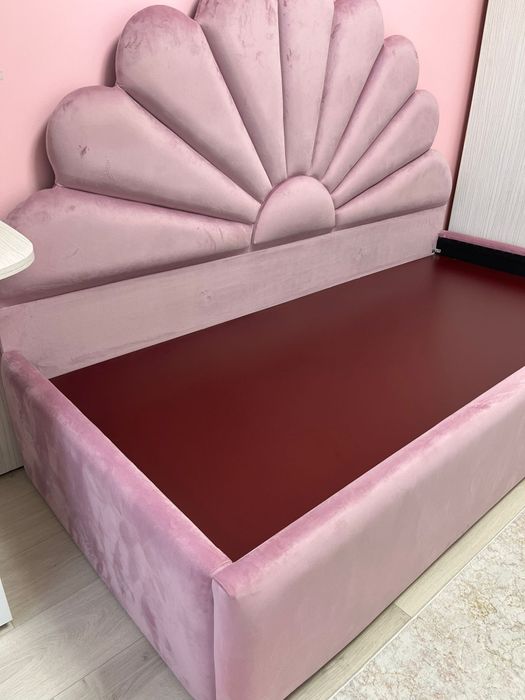 Pat copii 90x200 cm cu saltea inclusa