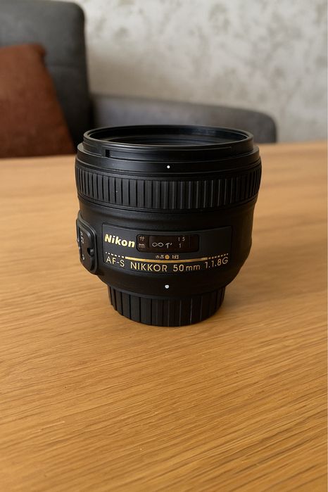 Обьектив Nikon 50 mm f/1.8 G AF-S Nikkor