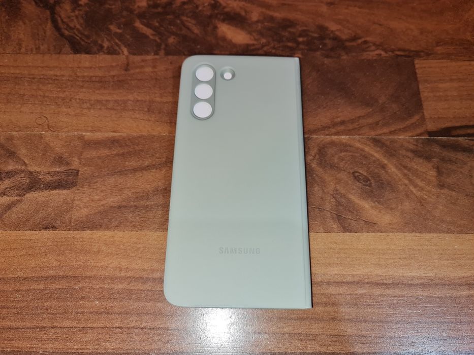 Husa flip activa originala Samsung Smart Clear View Cover S21 FE 5G
