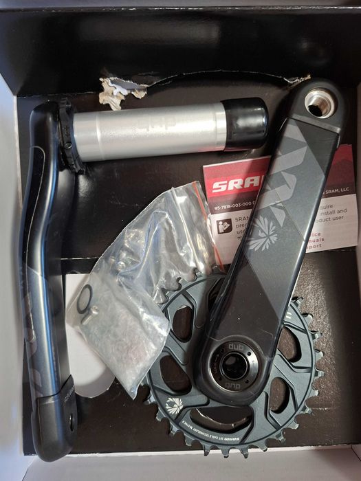 Pedalier Sram XX1 carbon - brate 170 mm, placa 30T