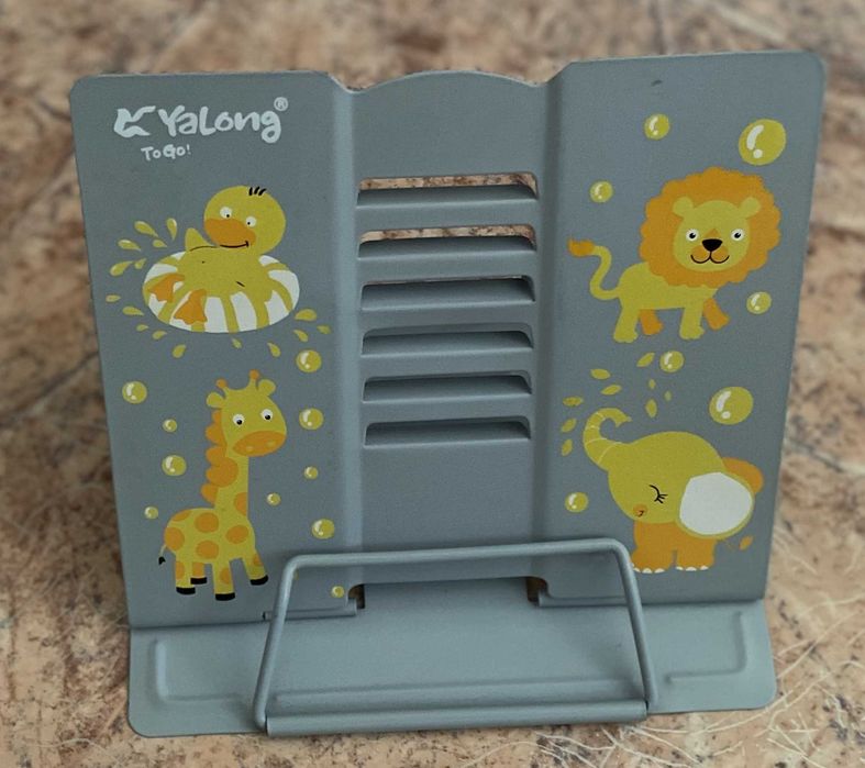 Подставка железная  прочная для книг в школу