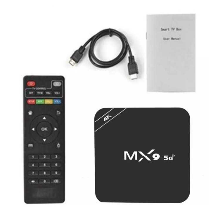 ТВ БОКС MX9 4RAM/512ROM android 11.1 5G tv box онлайн телевизия