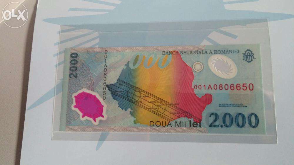 Vand bancnota Eclipsa 1999 (seria 001A)