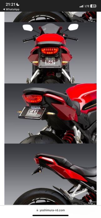 cbr650r/cb650r 2023 fender eliminator kit