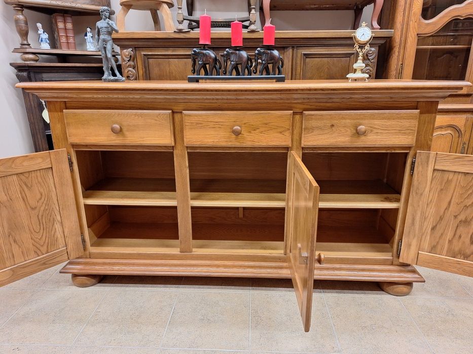 Луксозен комод, скрин, бюфет, шкаф дъб масив