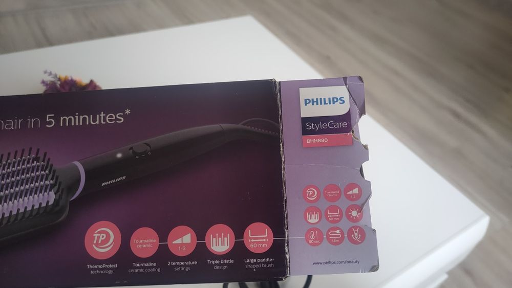 Четка за коса с горещ въздух  PHILIPS