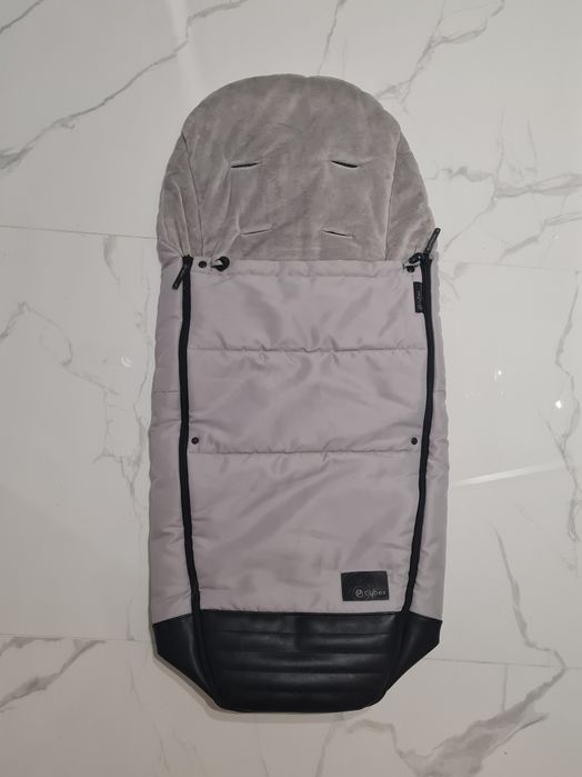 Зимен чувал за детска количка Cybex platinum grey сив